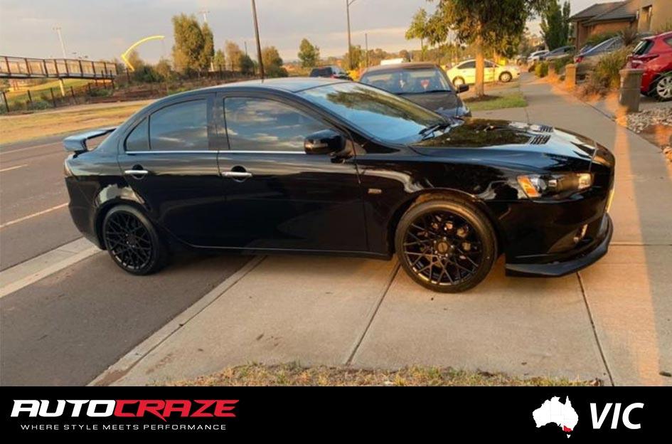 MITSUBISHI LANCER BLQ MATTE BLACK